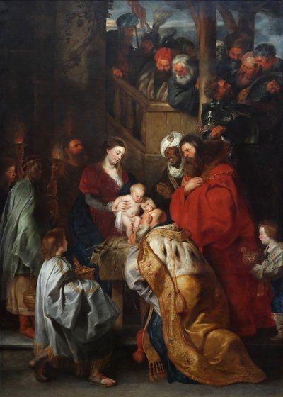 Adoración de los Magos de Peter Paul studio of Rubens